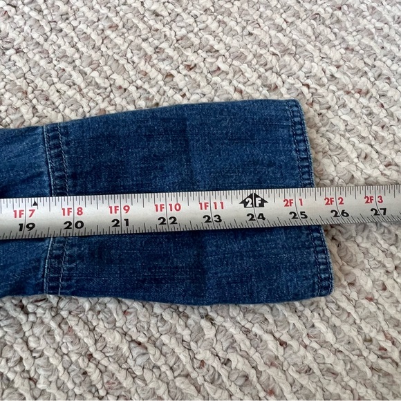 Equipment Femme Arlette Chambray Denim Button Down Tunic Top - Picture 11 of 13